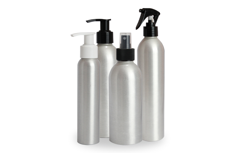 Garrafas de alumínio
100ml, 250ml, 350ml e 500ml